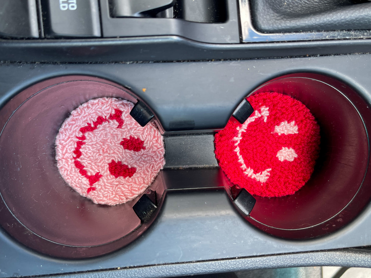 Smiley Face Car Coaster