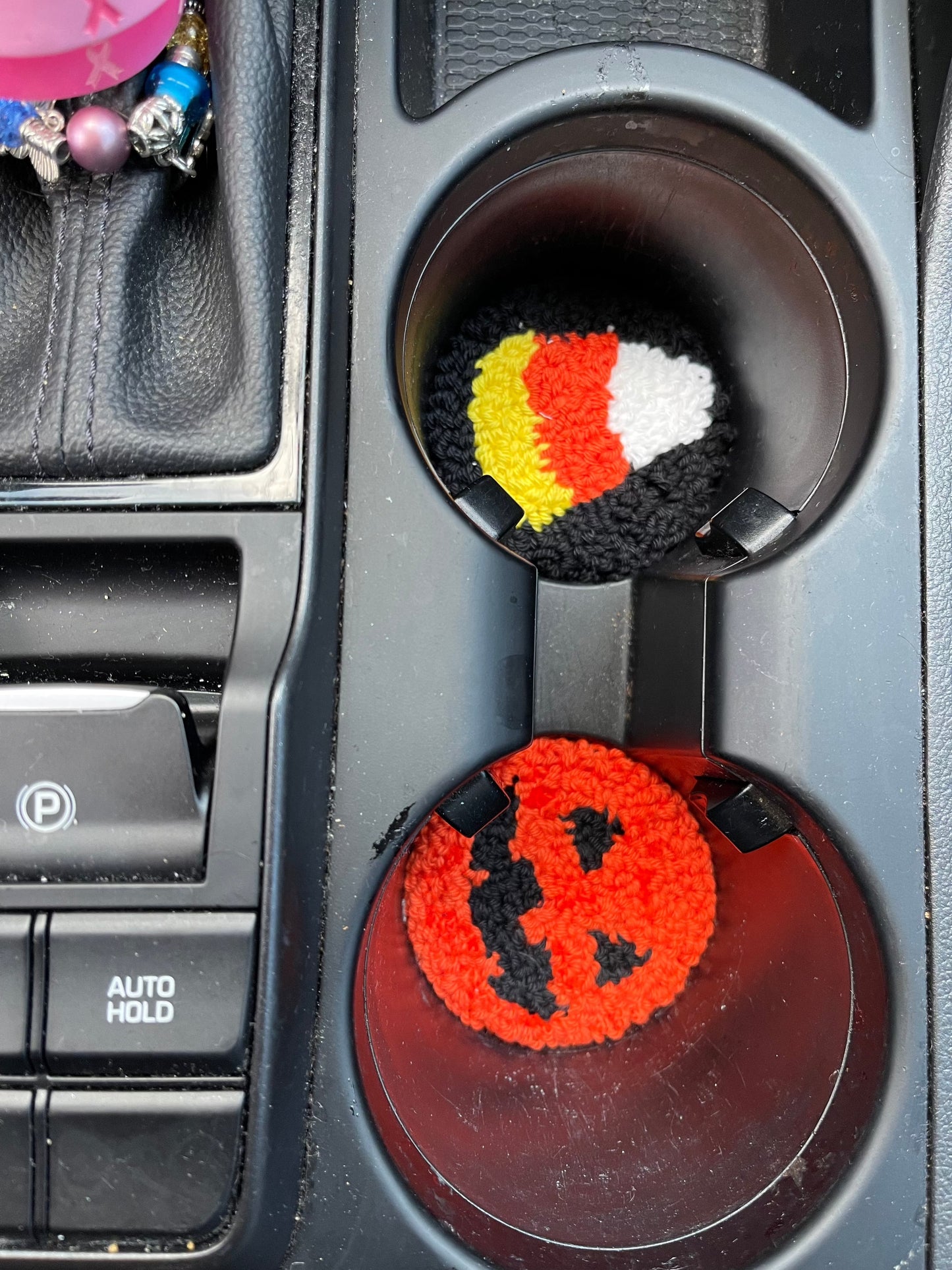 Halloween car coasters (2)